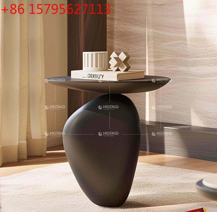 

Черный булыжник край ваби-саби современный ретро стиль Интернет знаменитость креативный диван боковой уголок для гостей спальни несколько