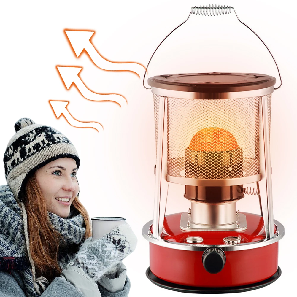 Kerosene Heater Kerosene Space Heater Multi-Function Kerosene Stove Heater Portable Heater for Camping Fishing