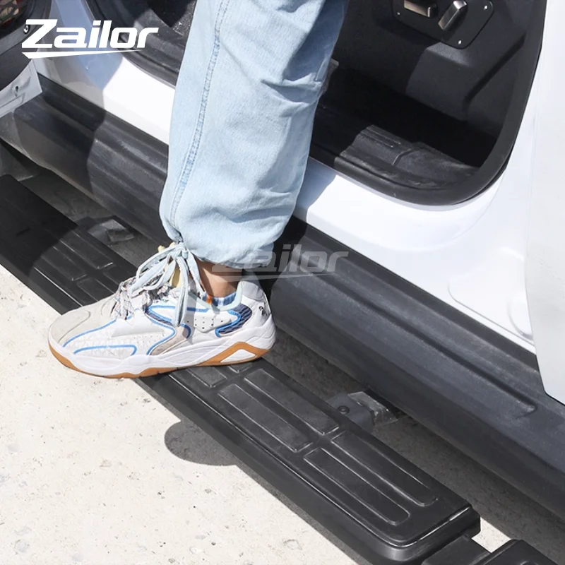 For Chery iCAR V23 Side Step Extension Bracket Manganese Steel Pedal Running Board Extended Support Footrest Car Accessories