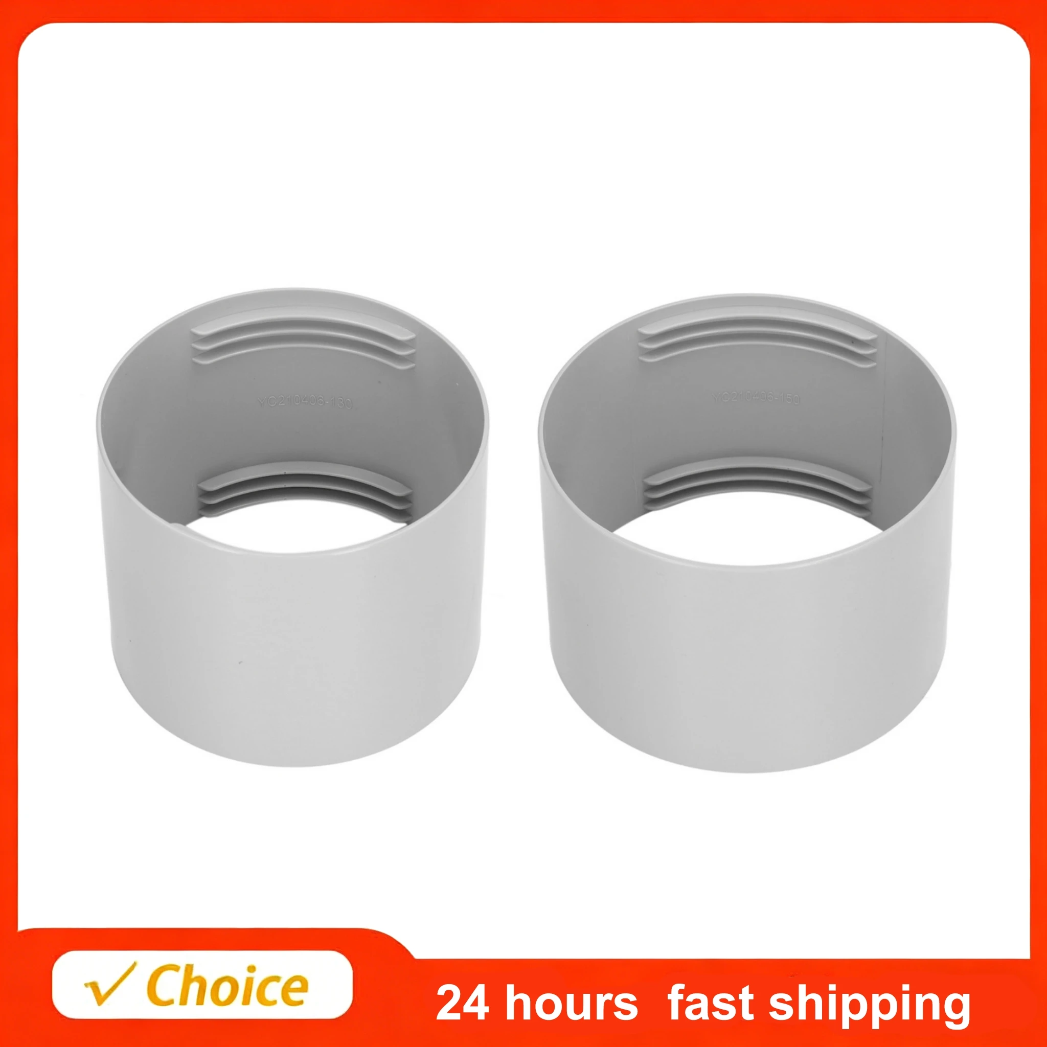 Portable Air Conditioner Exhaust Hose Coupler AC Coupling Extension Connector CW CCW Thread AC Coupler AC Coupling Connector