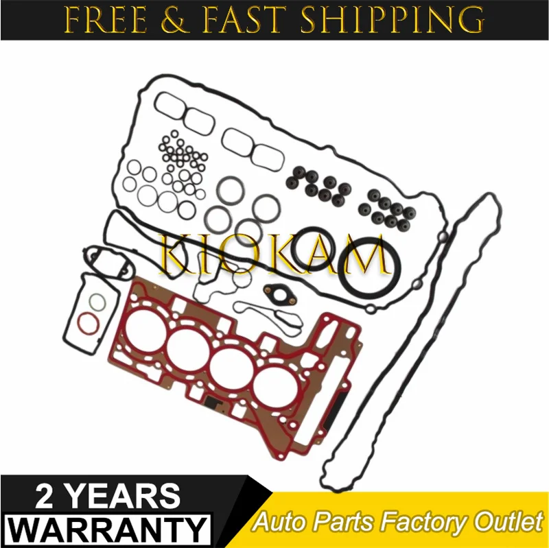 New 11128676519 MLS Head Gasket Set for BMW 225i 320i 328i 520Li X1 X3 X4 Z4 2.0T N20B20 Engine 2012-2017 Turbocharged Models