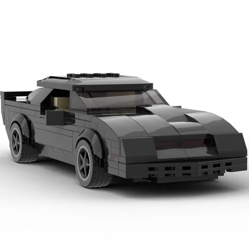 MOC MOC-21389 Knight Rider KITT Pontiac Firebird Sports Car Racer Building Blocks Brick Creative Garage Toys Boys Birthday Gifts