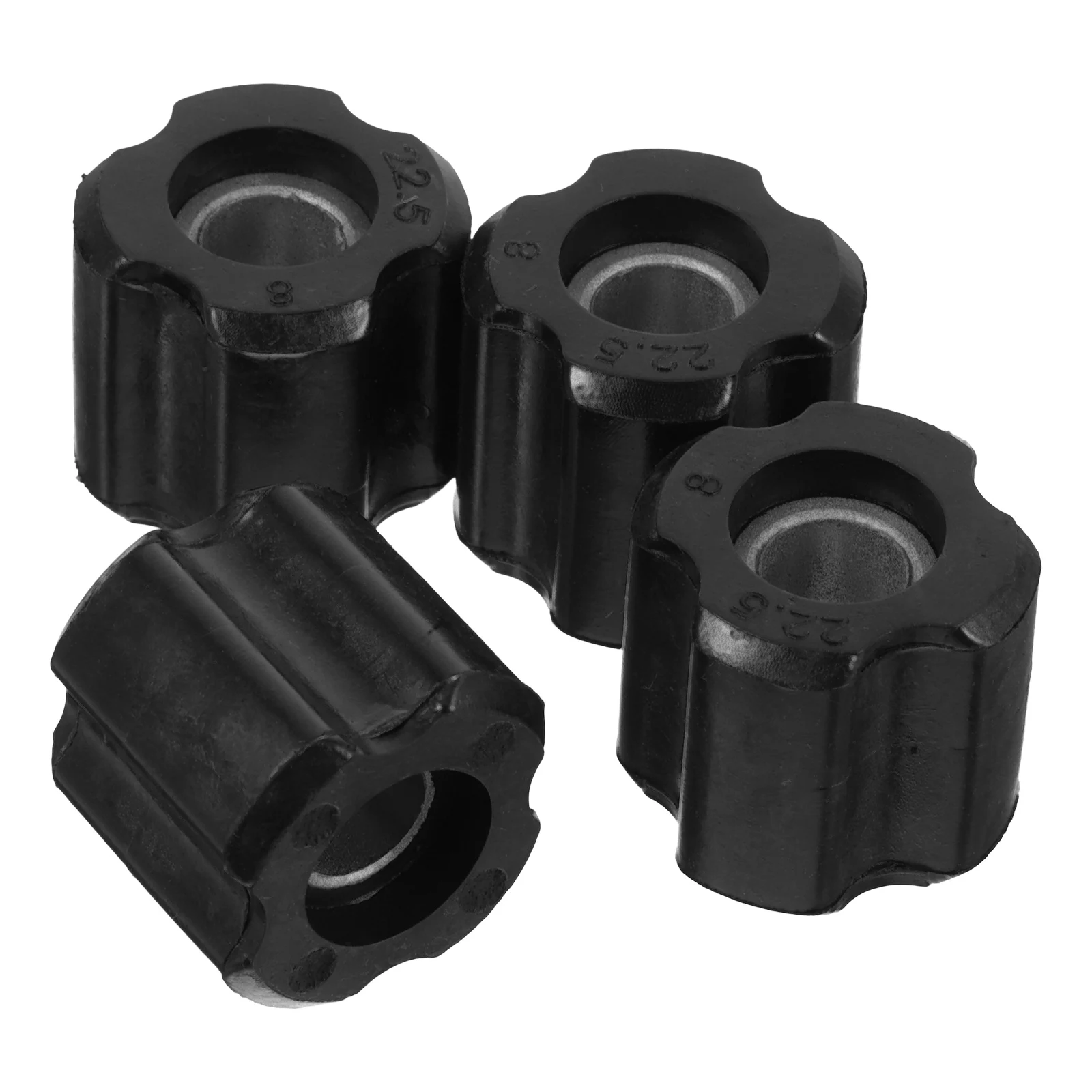 

4 Pcs Aluminum Tube Bushings 26mm 28mm 1.6 2.0mm Thick Replacement for Lawn Mower Front Wheel Bearings Axle Accessories