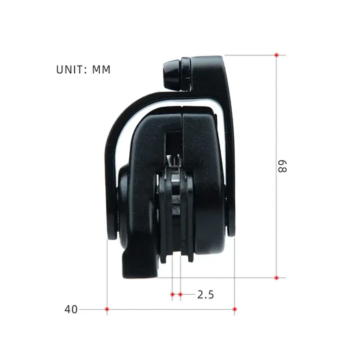 Imagen 2 del producto Zoom hb700 freno de bicicleta de carretera frenos mecánicos pinza mecánica doble pistón unidad bilateral MD-C550 trp 140 160