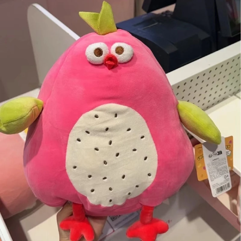 Kawaii dundun Serie Drachen frucht Huhn Plüsch tier niedliche gelbe Küken puppe neues super weiches Geburtstags geschenk für Jungen und Mädchen