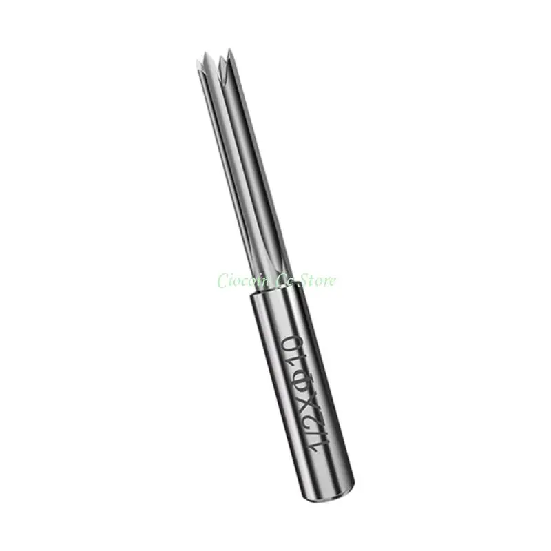 X90F Reliable Woodworking Mortise 4Flute Woodworking Routers Bit For Smooth Precise Joinery Project Door Lock Hole Cutter
