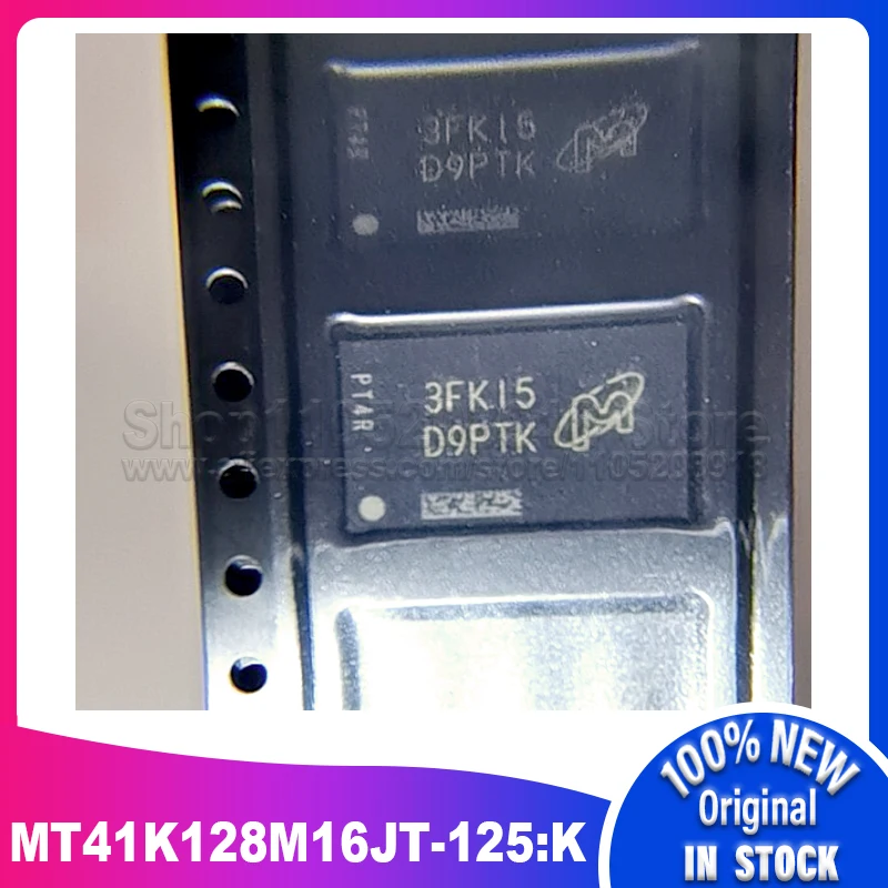 

5~50 шт./лот MT41K128M16JT-125:K D9PTK BGA96 100% новый, в наличии