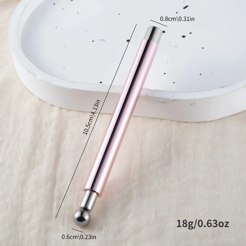 Cat Eye Nail Art Magnetic Tool Cylindrical Stick with Ball Magnet Manicure Accessory for Glass Bead Effects Fits UV Gel Polish image 6