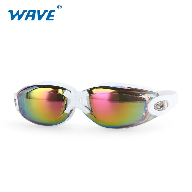 Anti-Fog UV Protection Waterproof Adjustable Silicone Swim Glasses For Adults Professional Competition Beach Surfing Goggles