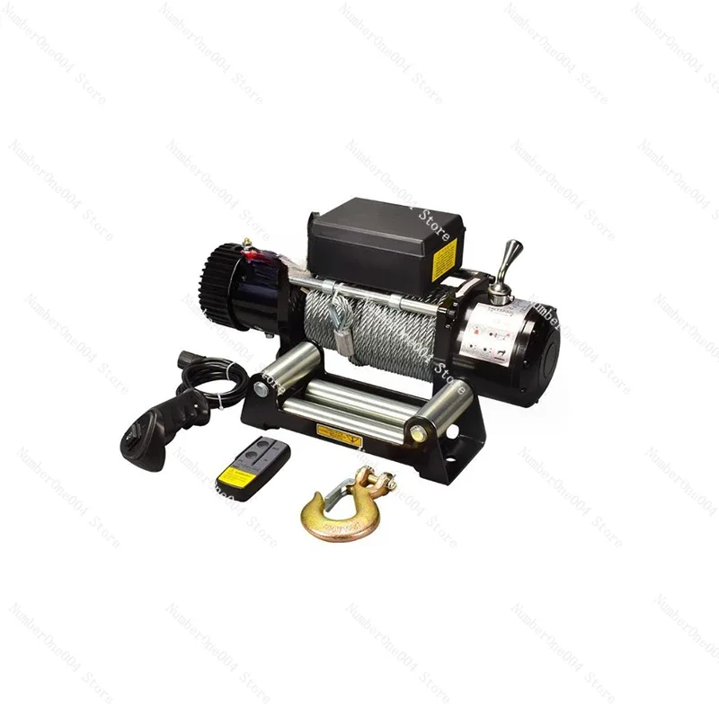 Applicablle to 12v24V Electric Winch for Vehicle Mounted Winch, Trailer Traction Motor Winch, Self Rescue Off-road Vehicle