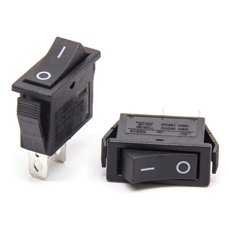 KCD3-2PINS ON-OFF Rocker Switches 30.5x13mm 10A 125VAC 6A 250VAC SPST Single Pole rocker Switch