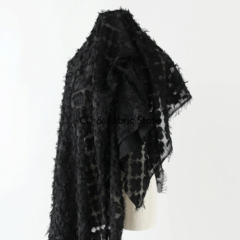 Tessuto jacquard con nappe per abiti, cucito fai da te, tessuto stilista al metro