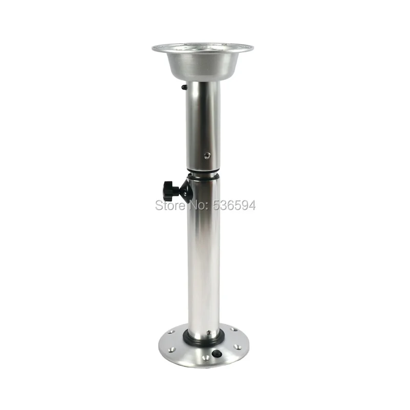 Adjustable Height Telescopic RV Table Leg, Space-Saving Table Mount and Stowable Support Bracket for Motorhomes and Camper