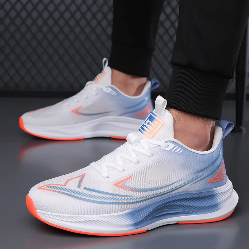 

Outdoor Running Sneakers Mens Stretch Trail Running Shoes Lightweight Women's Sneakers Outdoor Casual Slip Resistant Wear Shoes