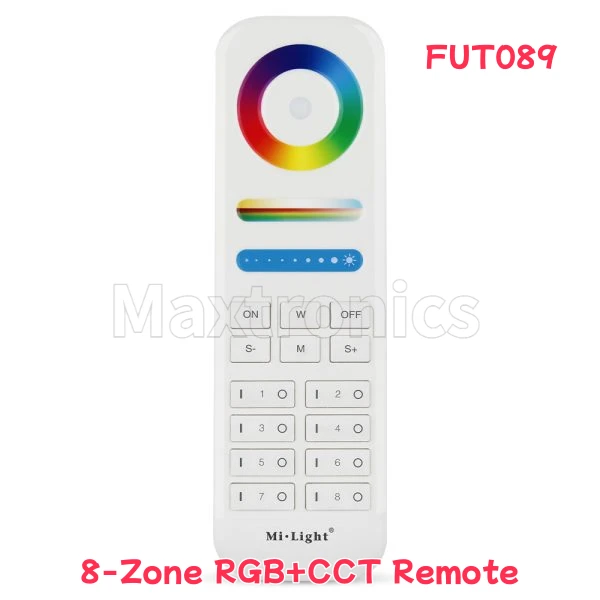 5 في 1 Miboxer وحدة تحكم شريط LED ذكية مقاومة للماء IP67 WL5-WP/غير مقاومة للماء WL5 (WiFi + 2.4G) وحدة تحكم LED تيار مستمر 12 فولت - 24 فولت B8