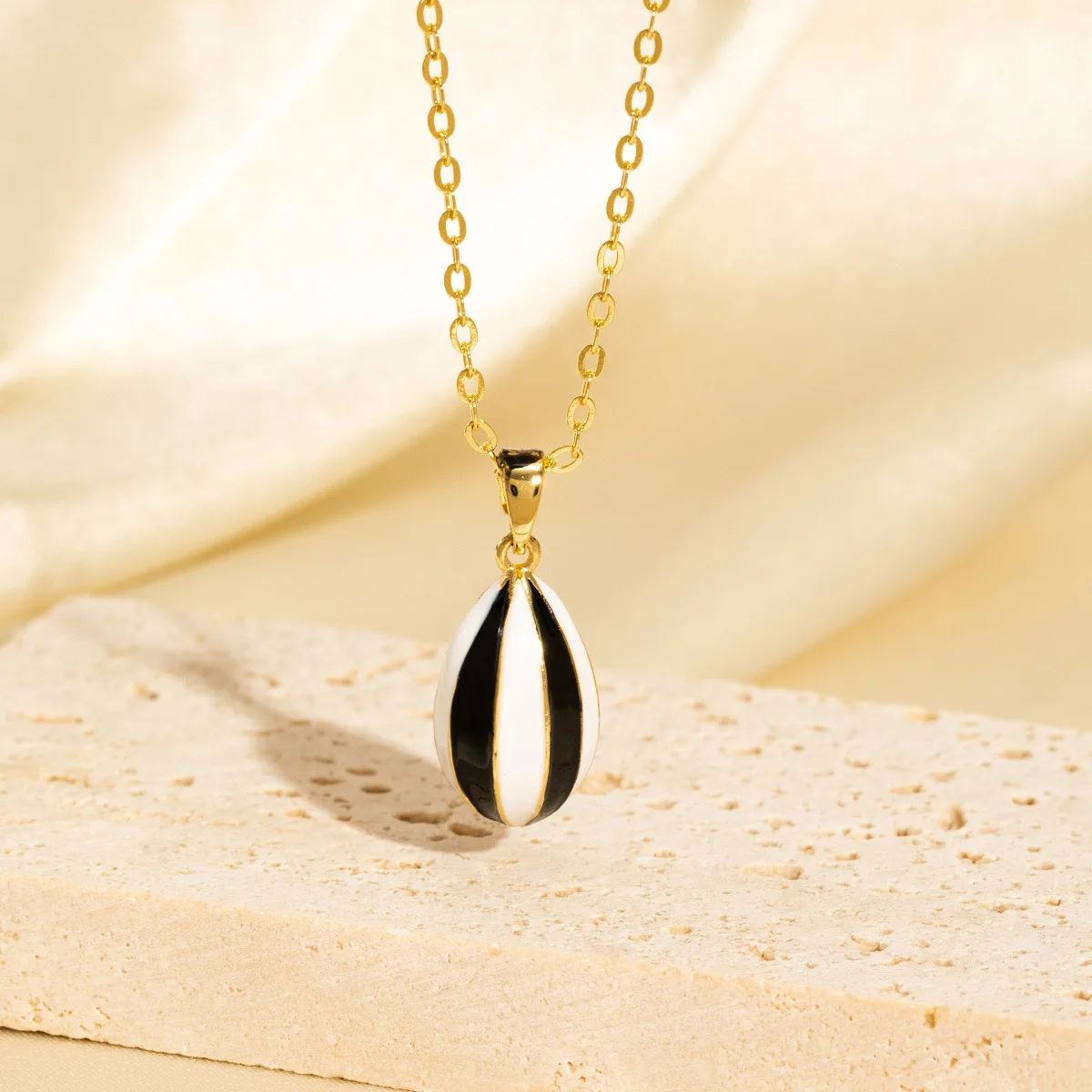 Coranda Women's Copper Zircon Jewelry Gift - 3D Hot Air Balloon Pendant Necklace South America Türkiye Theme Fashion Accessory