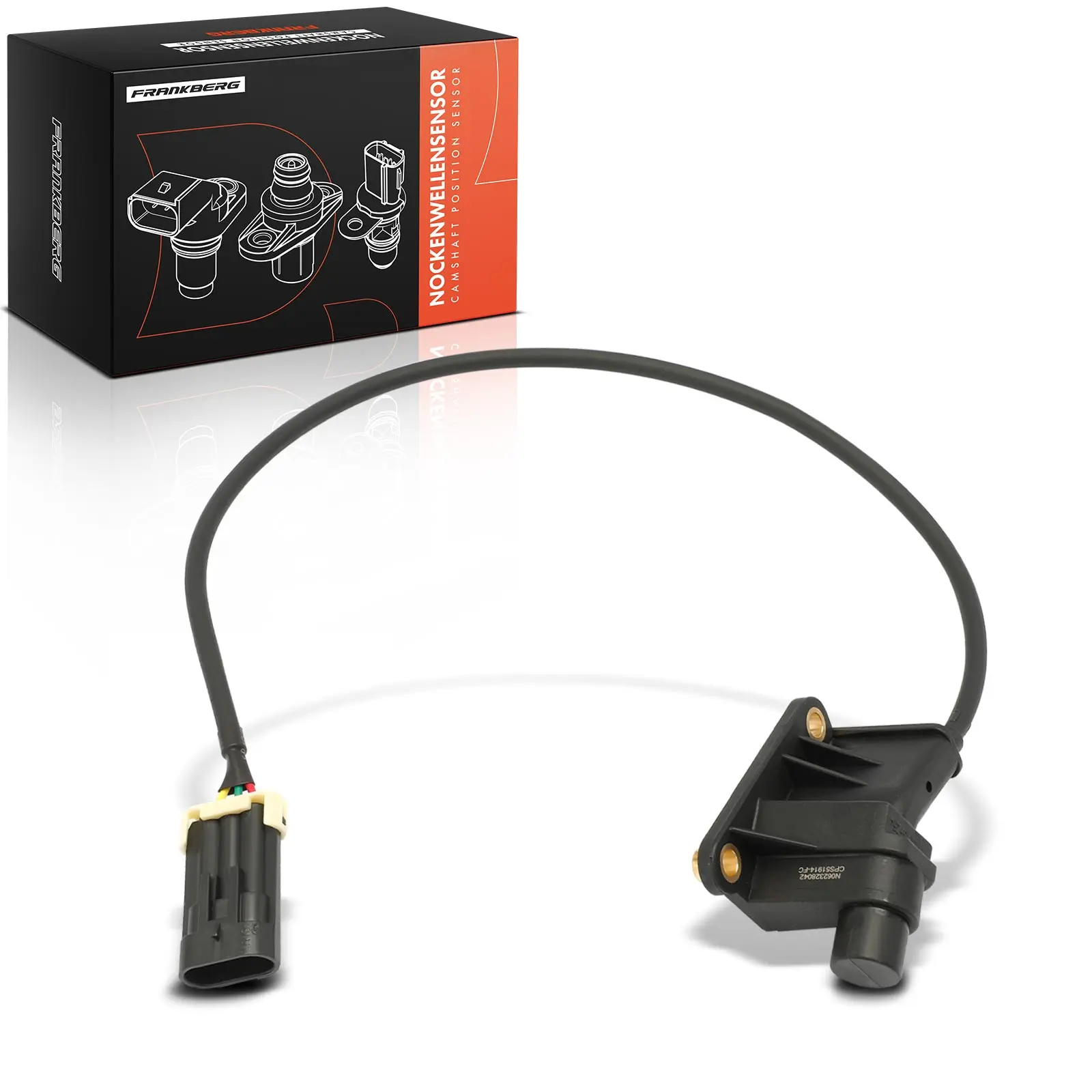 Frankberg 1x Nokkenaspositiesensor voor Opel Astra F 56 53 B T92 T98 F08 Corsa B Tigra Vectra B 90412795 2351914