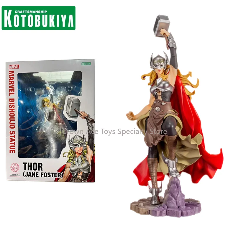 

Kotobukiya Marvel Anime Figure Jane Foster Action Figure Trendy Toys for Kids Gifts Collectible Model Ornaments Beautiful Girl