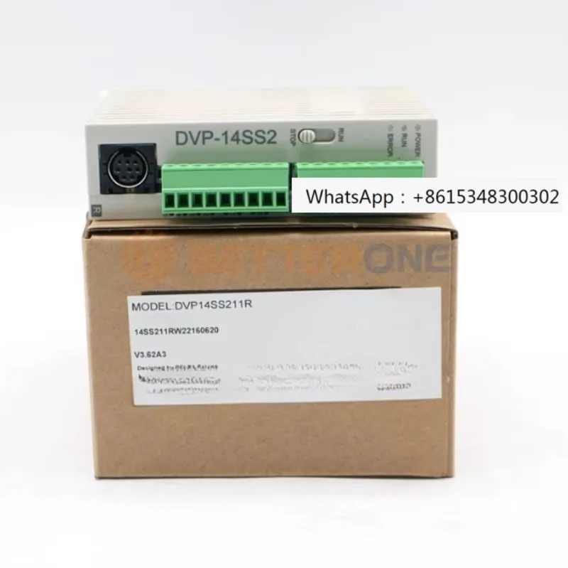 Original DVP14SS211R DVP-SS2 series 8DI 6DO 14 point programmable controller with relay type output for sequential control