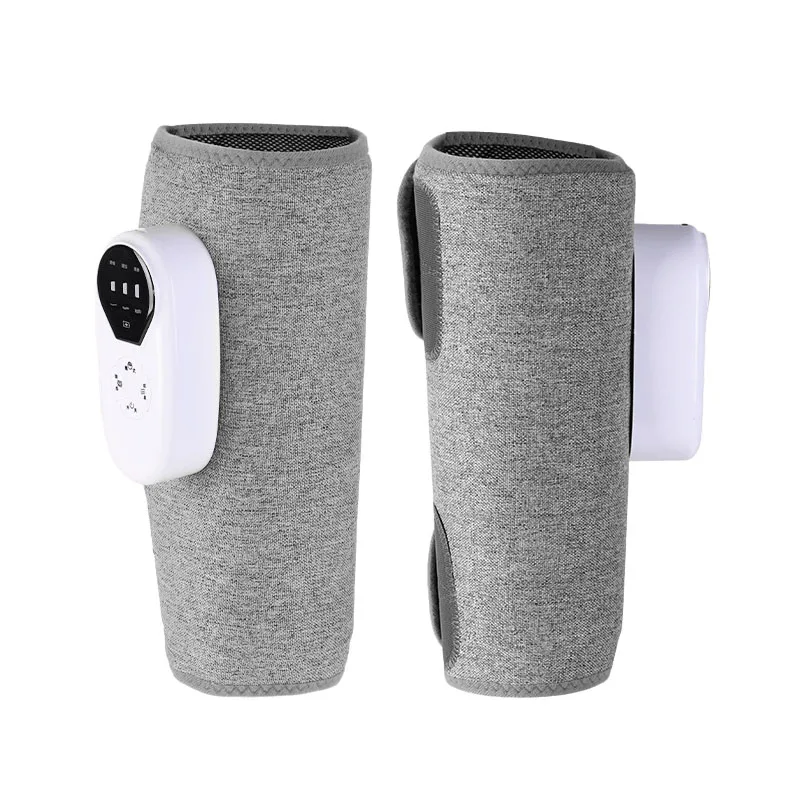 Leg Massager for Circulation and Pain Relief Calf Air Compression Massager with 3 Levels Heat Vibration for Muscle Relaxation