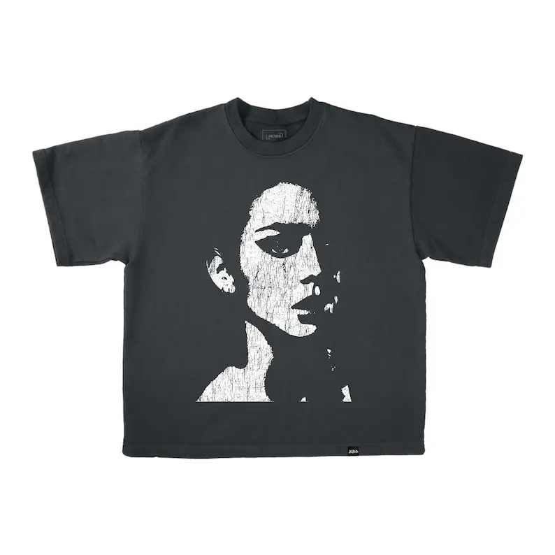 Y2K Girl Boxy Vintage Tee - 7.6oz Heavyweight T-Shirt/260gsm