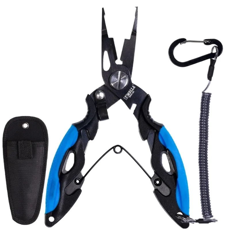 

Stainless Steel Body Scissors Line Cutter Hooks Remover Outdoor Multifunctional Fishing Pliers Accessories Fishing Tools