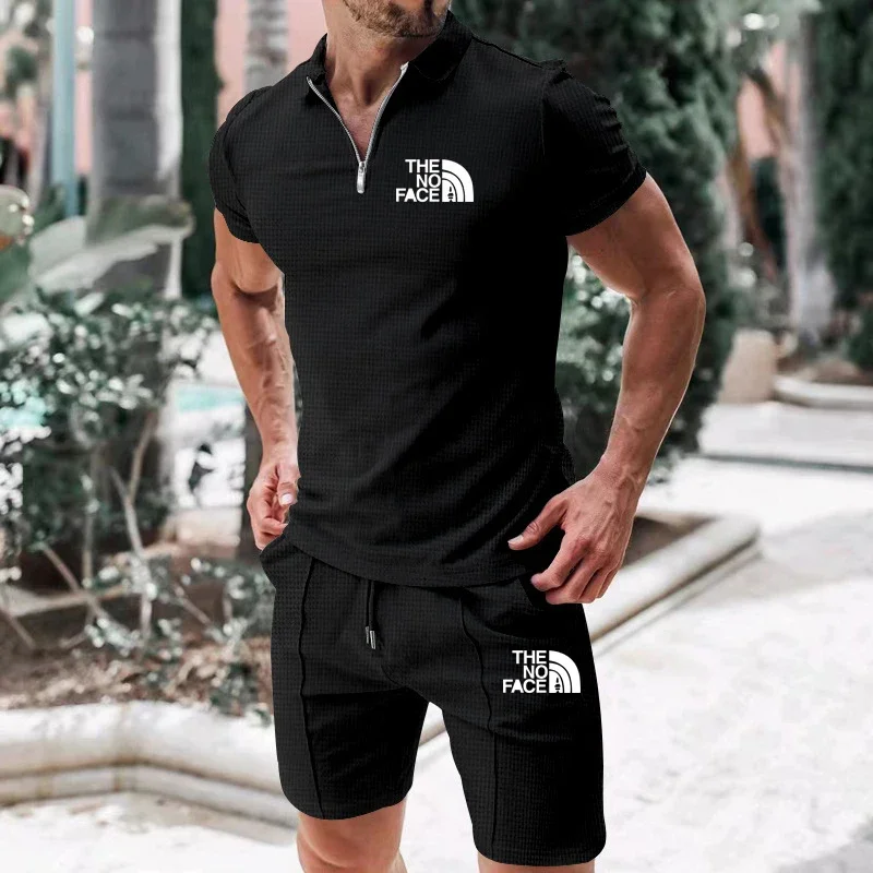 

The brand-new 2025 men's short-sleeved summer sportswear collection for Europe and the United States features comfortable and br