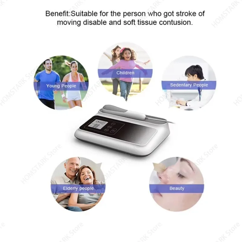 Portable CS-01 Physiotherapy Ultrasound Therapy Machine for Deep Tissue Massage to Relieve Pain and Restore Muscle Function