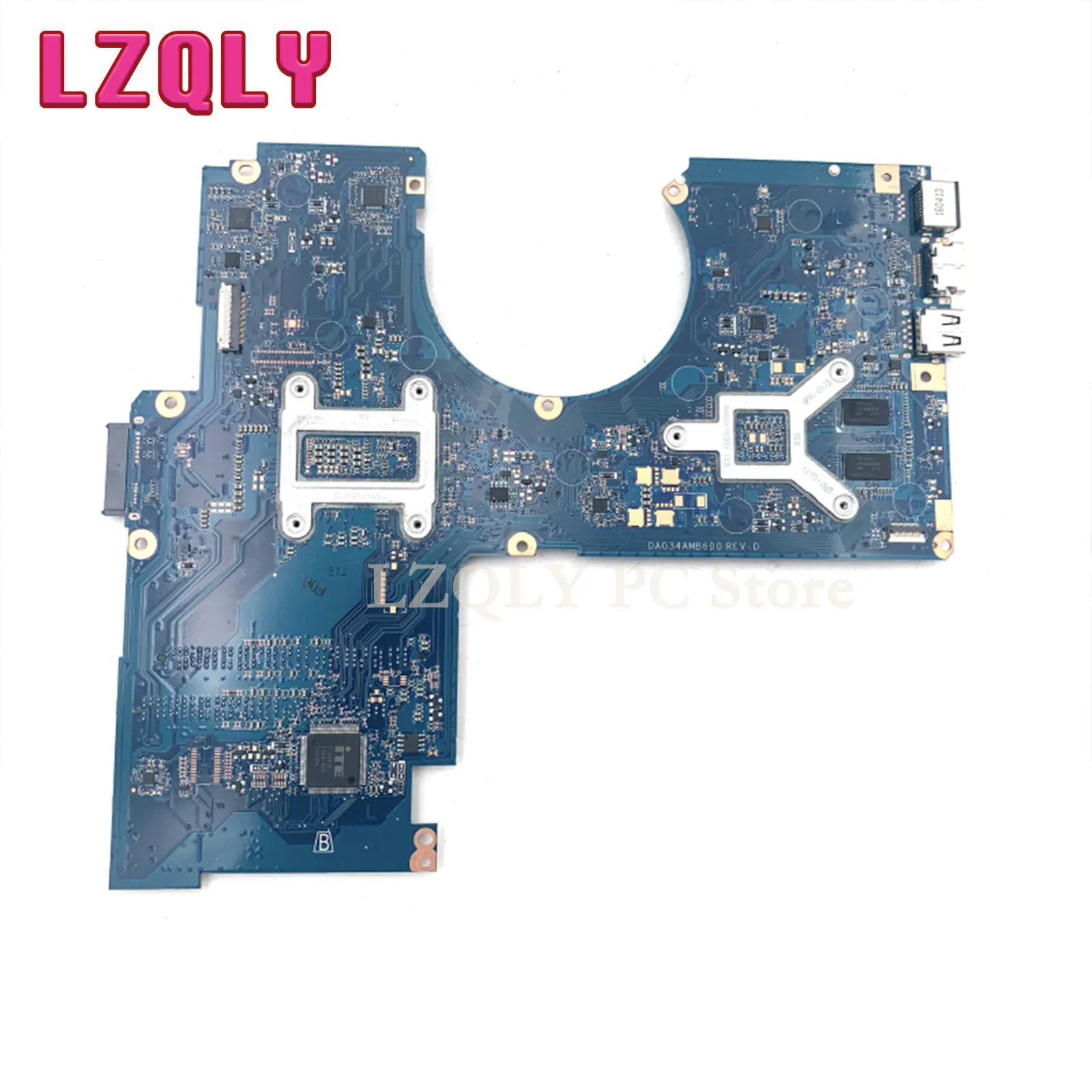 For HP Pavilion 15-AU Laptop motherboard DAG34AMB6D0 856227 -601 856227 -001 Mit 940MX 2GB GPU Core i5 i7 CPU DDR4 Mainboard