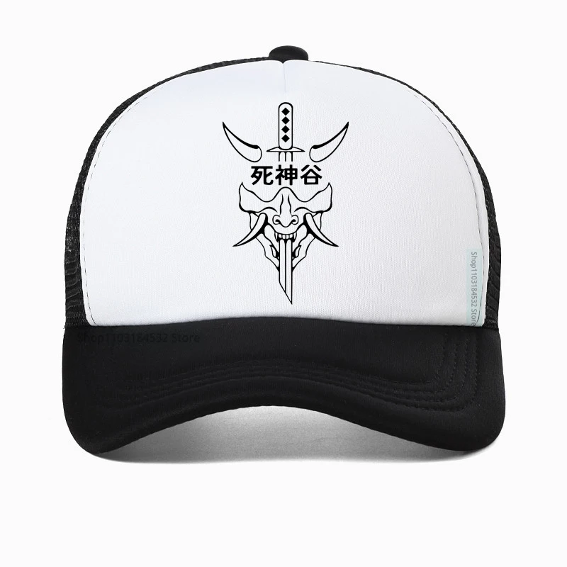 

Death God Shinigami Valley Logo baseball cap Summer cool Adjustable outdoor breathable sports hats