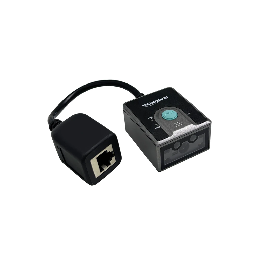 

Модуль сканера штрих-кодов Rakinda LV3000B-LC 2D с фиксированным креплением для киосков, эффективно считывает длинные 1D и 2D коды.