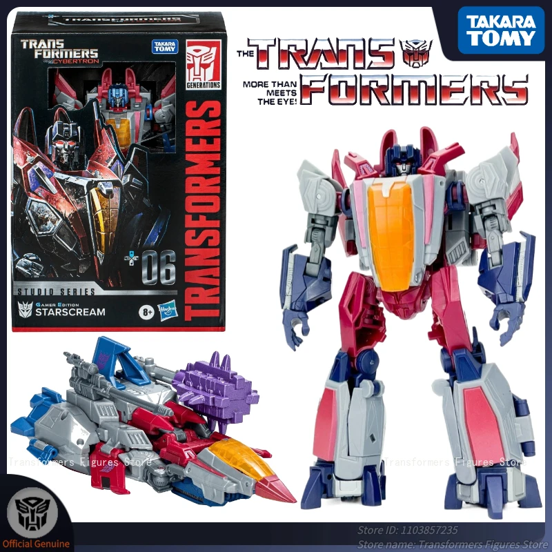 W magazynie Takara Tomy Transformers SS Series SS-GE 06 Starscream Collect figurka figurki anime Deadpool jednoczęściowe prezenty