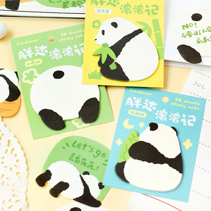 4pcs 120sheet Cute Animal Note Paper for Lovers of Letters Can Be Pasted with Messages N Times Journaling Stationery Cute Stuff