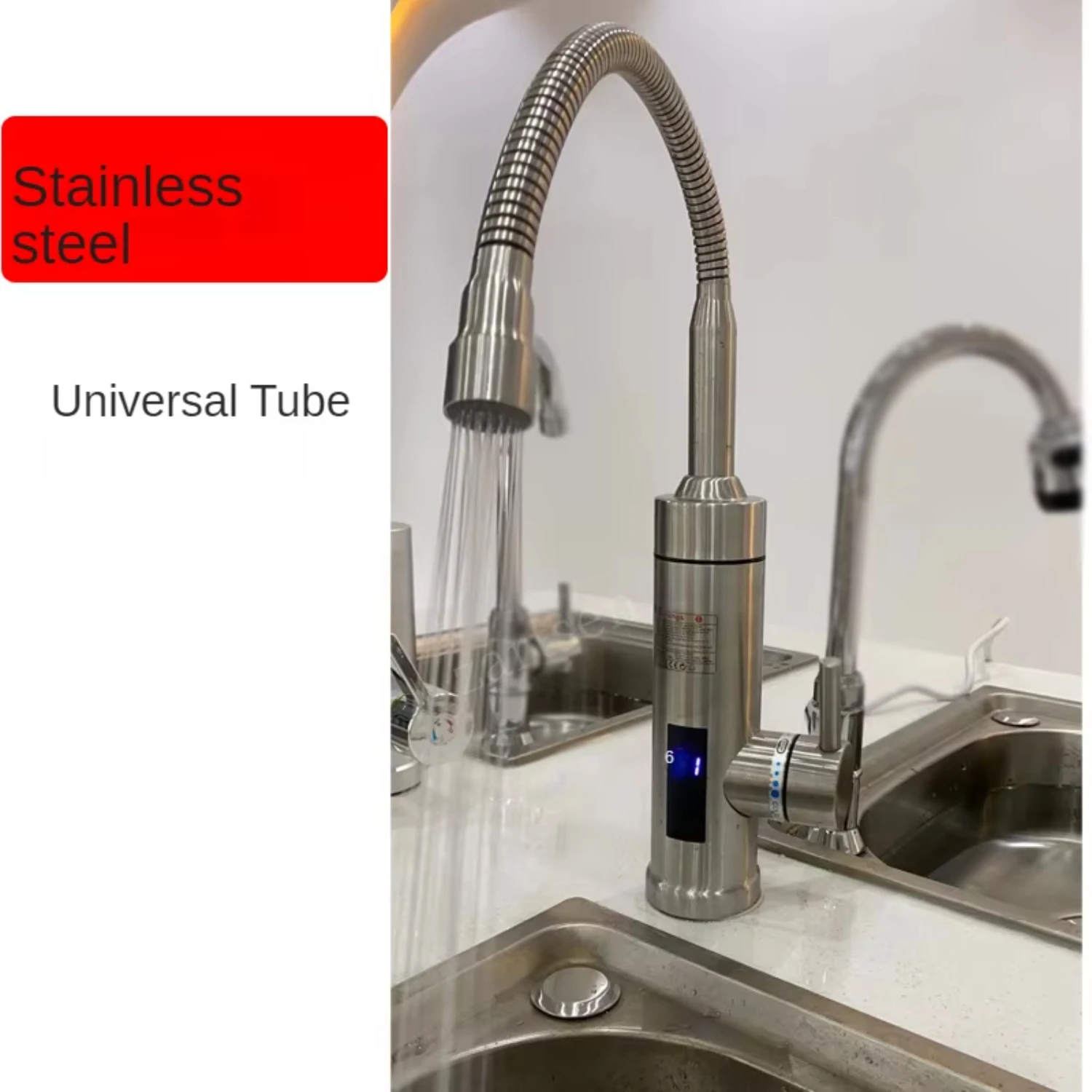 Instant Hot Water Faucet Heater for Kitchen - Tankless Water Heater