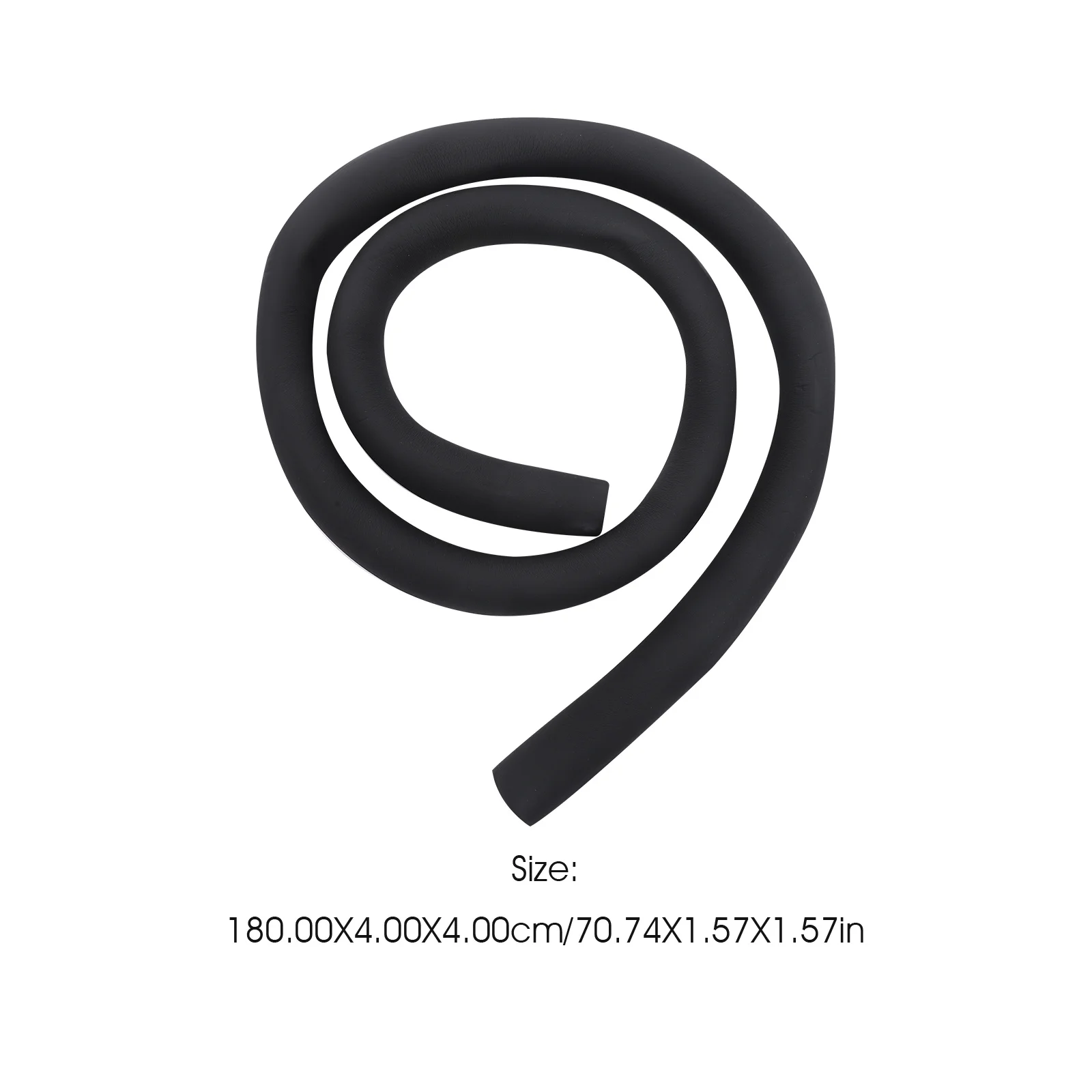 2 قطعة أنبوب إسفنجي عازل كم عالي الكثافة حراري للخارجية خرطوم مياه داخلي مكيف الهواء أنابيب الشمسية التفاف #3