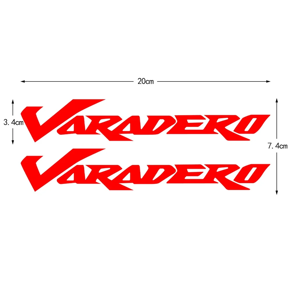 For Honda Varadero XL 125 Reflective Varadero Logo Motorcycle Body Modification Sticker Waterproof Decoration Accessories Decal
