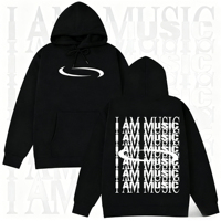 Playboi Carti I AM MUSIC Logo Hoodie Opium Ken Carson Narcissistic Hip-hop Fashion 2025-26 Autumn/Winter 100% Pure Cotton Hoodie