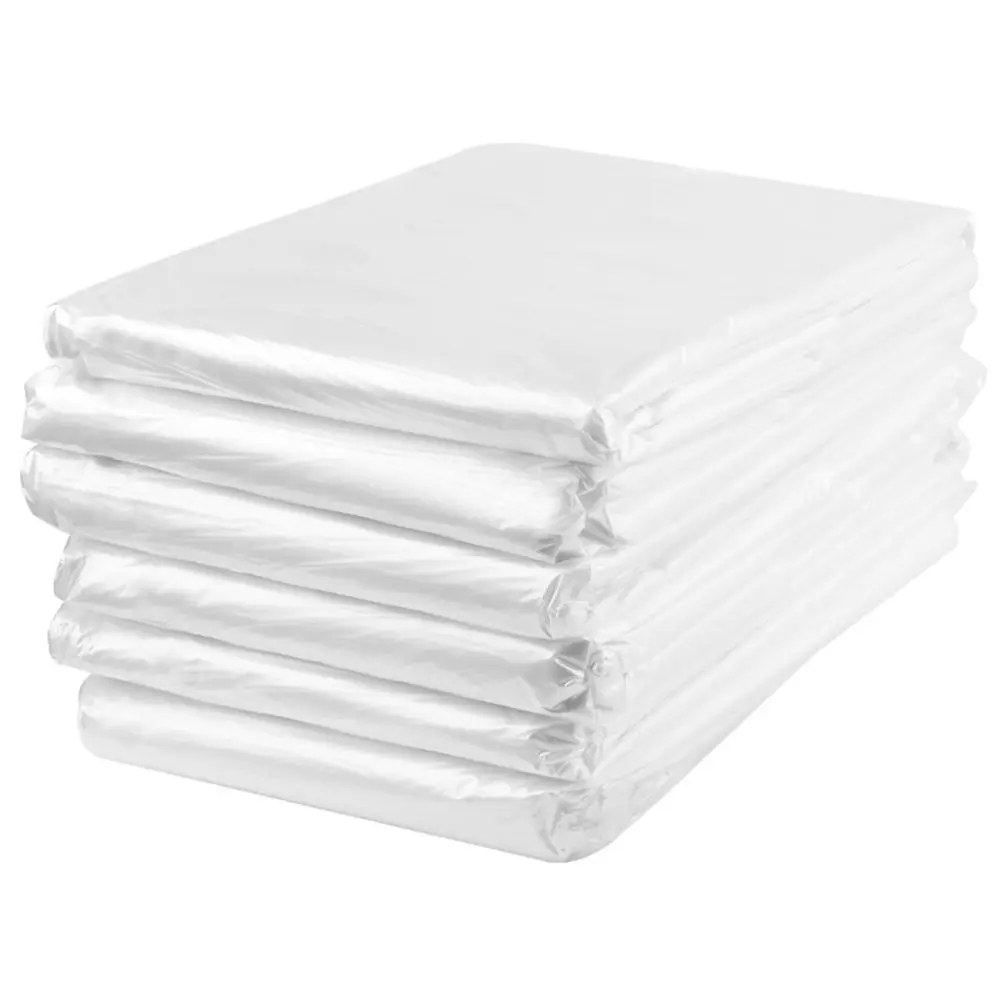 50Pcs Plastic Thickened Clear Recycling Trash Bags Thick Garbage Bags For Household Strong Leak Proof Bin Liners