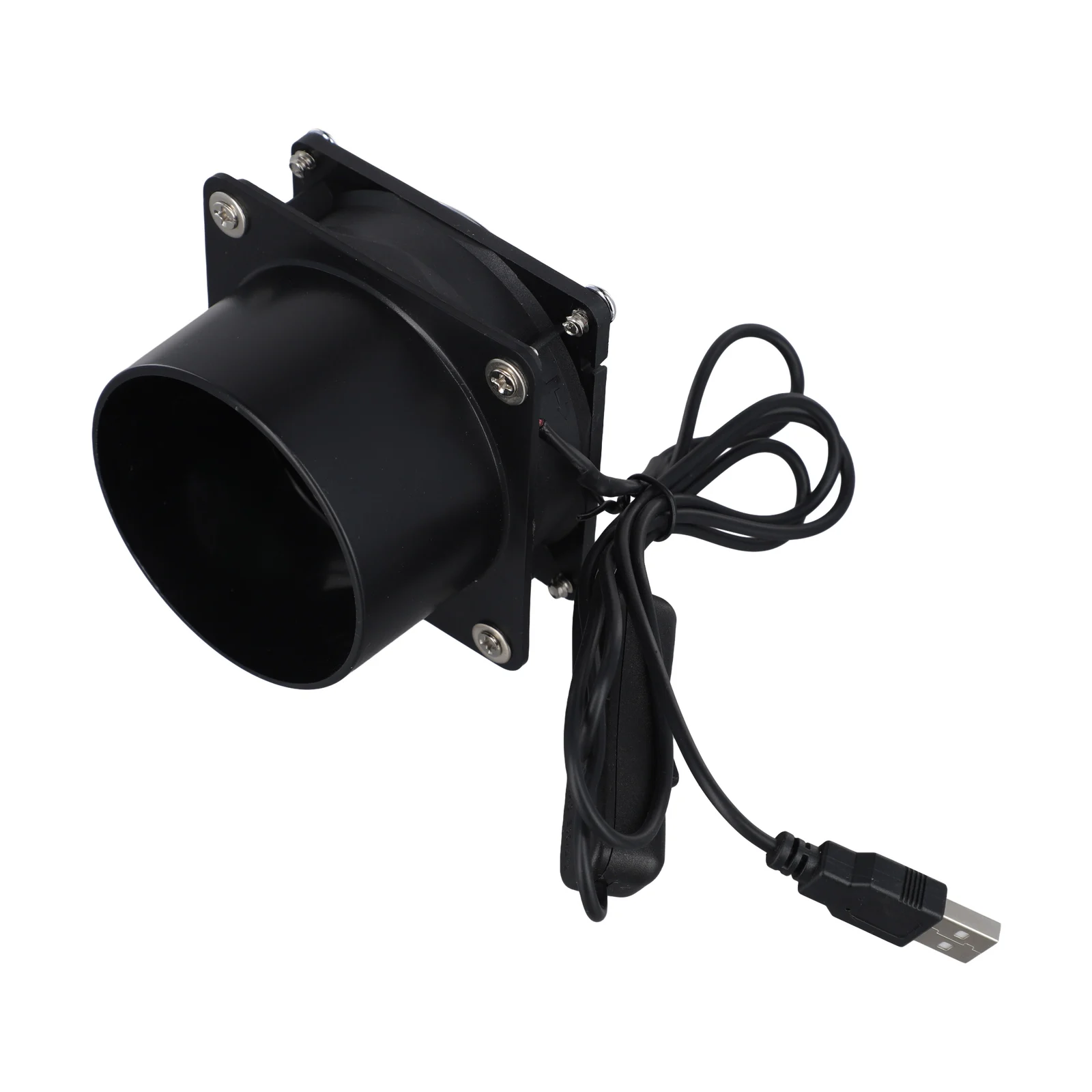 USB Powered Solder Fume Absorber with ESD Fan and Flexible Exhaust Ducts Suitable for Electronics Repair and DIY Workspaces