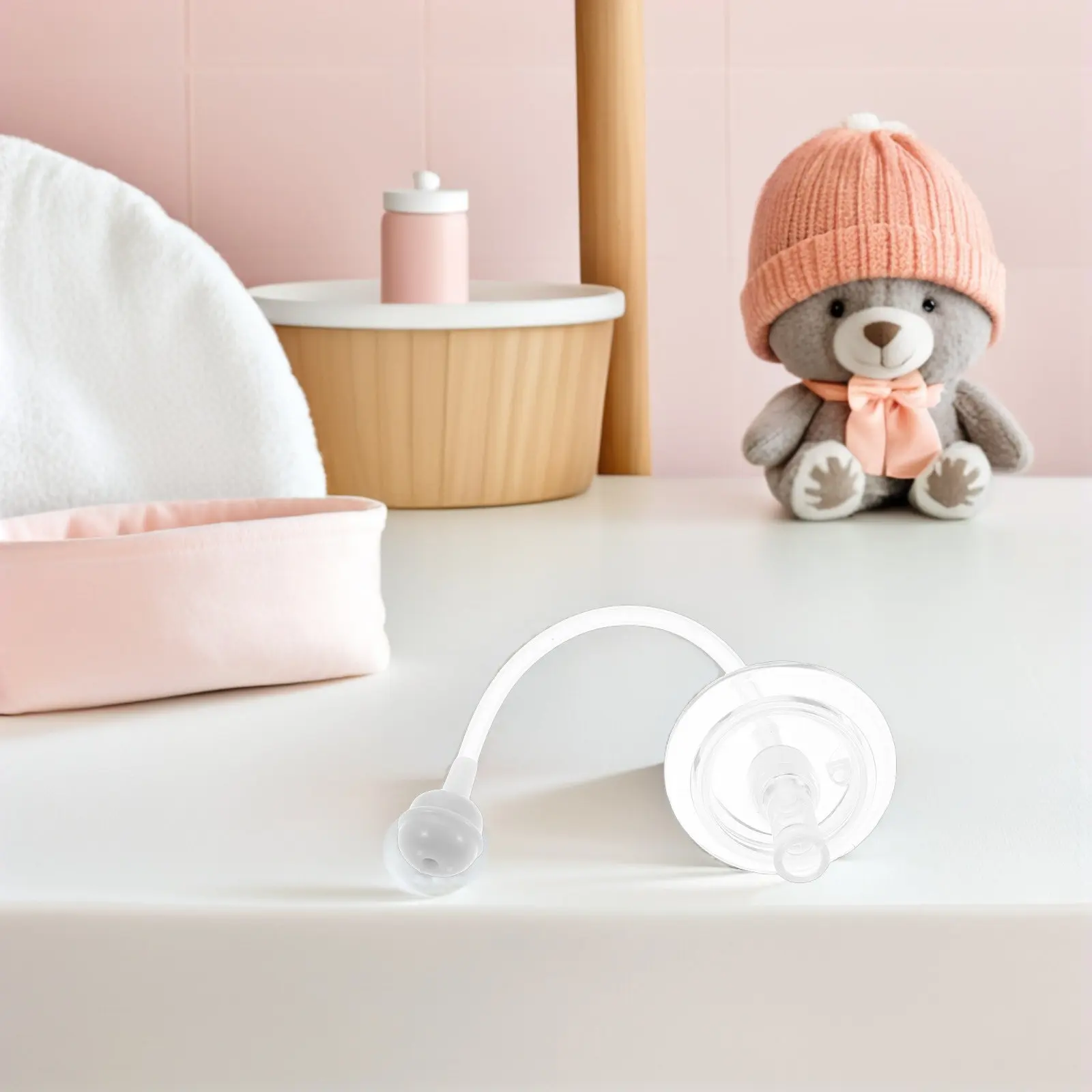 

10pcs Replacement Weighted Straws Silicone Straw For Sippy Cup Spill Prevention Toddler Water Bottle Lid Parts Baby