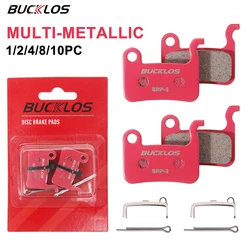 BUCKLOS MTB Bike Brake Pads Multi-Metallic Bicycle Hydraulic Disc Brake Pads for SHIMANO A01S M535 Cycling Bike Disk Brake Pads