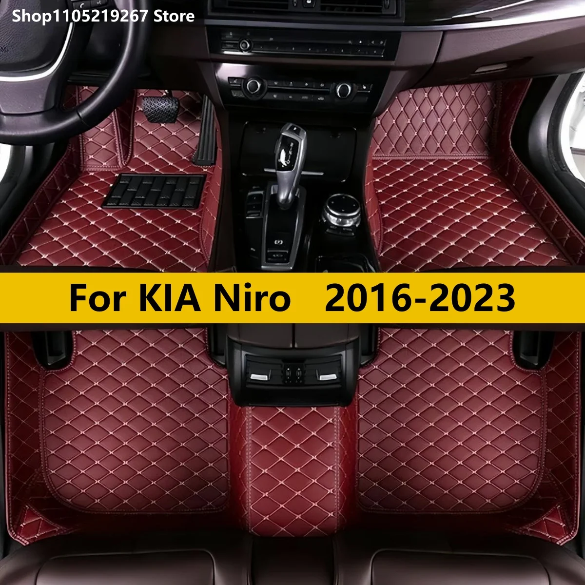 

Автомобильные коврики на заказ для KIA Niro 2016 2017 2018 2019 2020 2021 2022 2023 аксессуары de auto