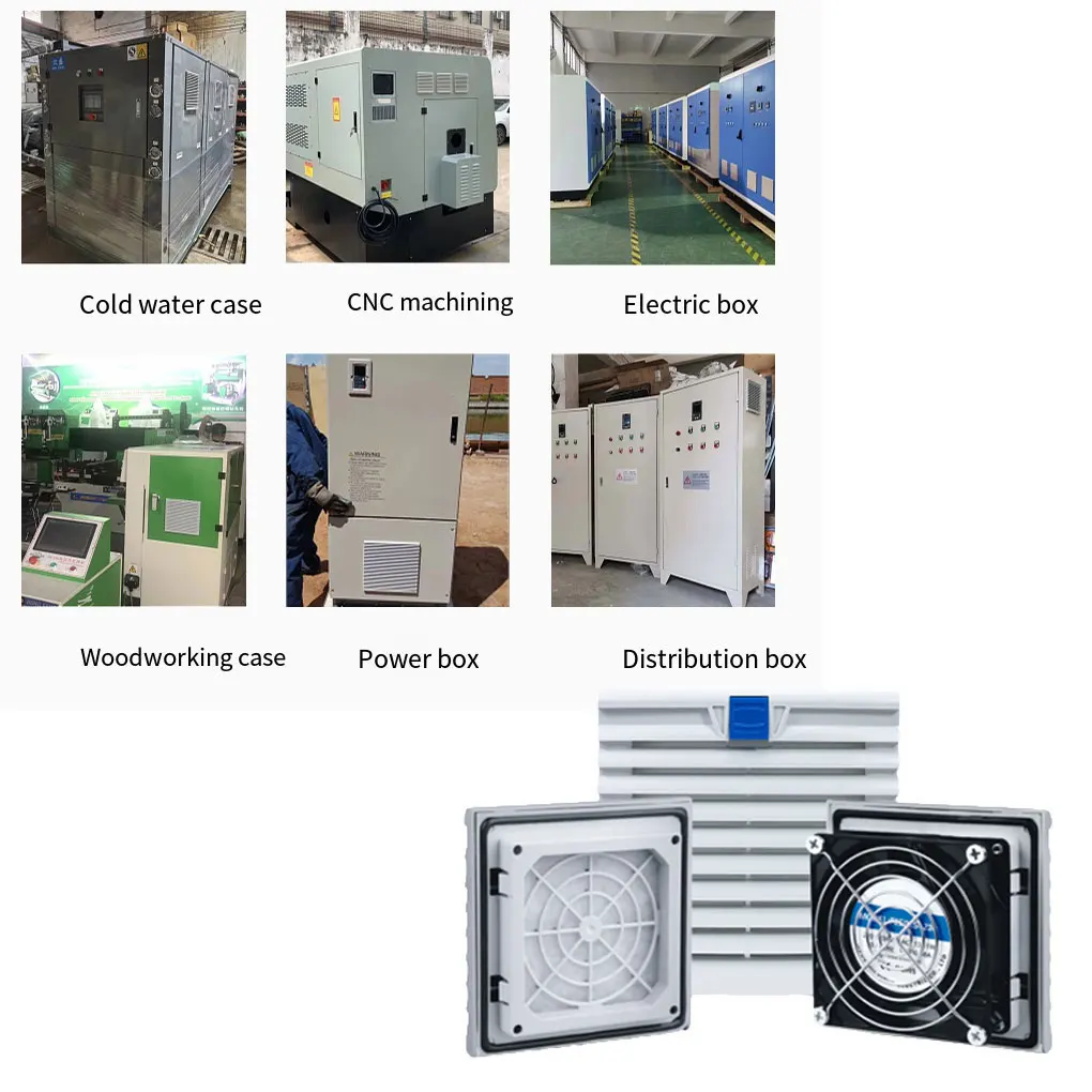 Electrical Cabinet Ventilation Distribution Box Equipment Type 11 Filter