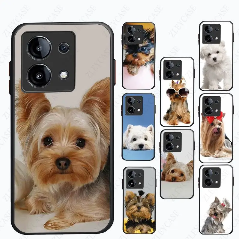 fundas Yorkshire Terrier Puppy Dogs phone Cover For Redmi Note13pro note12pro 11pro 10pro 9pro 8pro 9s 8T K40 12C 10C 9C Cases