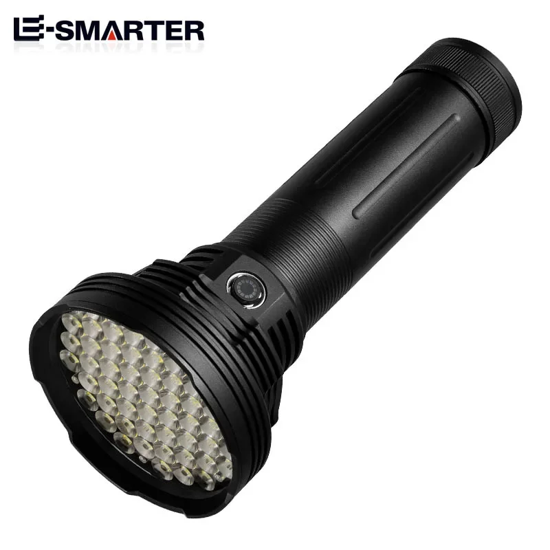 Highlight Flashlight 2000LM High-Power Torch 3-light Mode 18650x6 Rechargeable Battery For Camping Patrol Walk