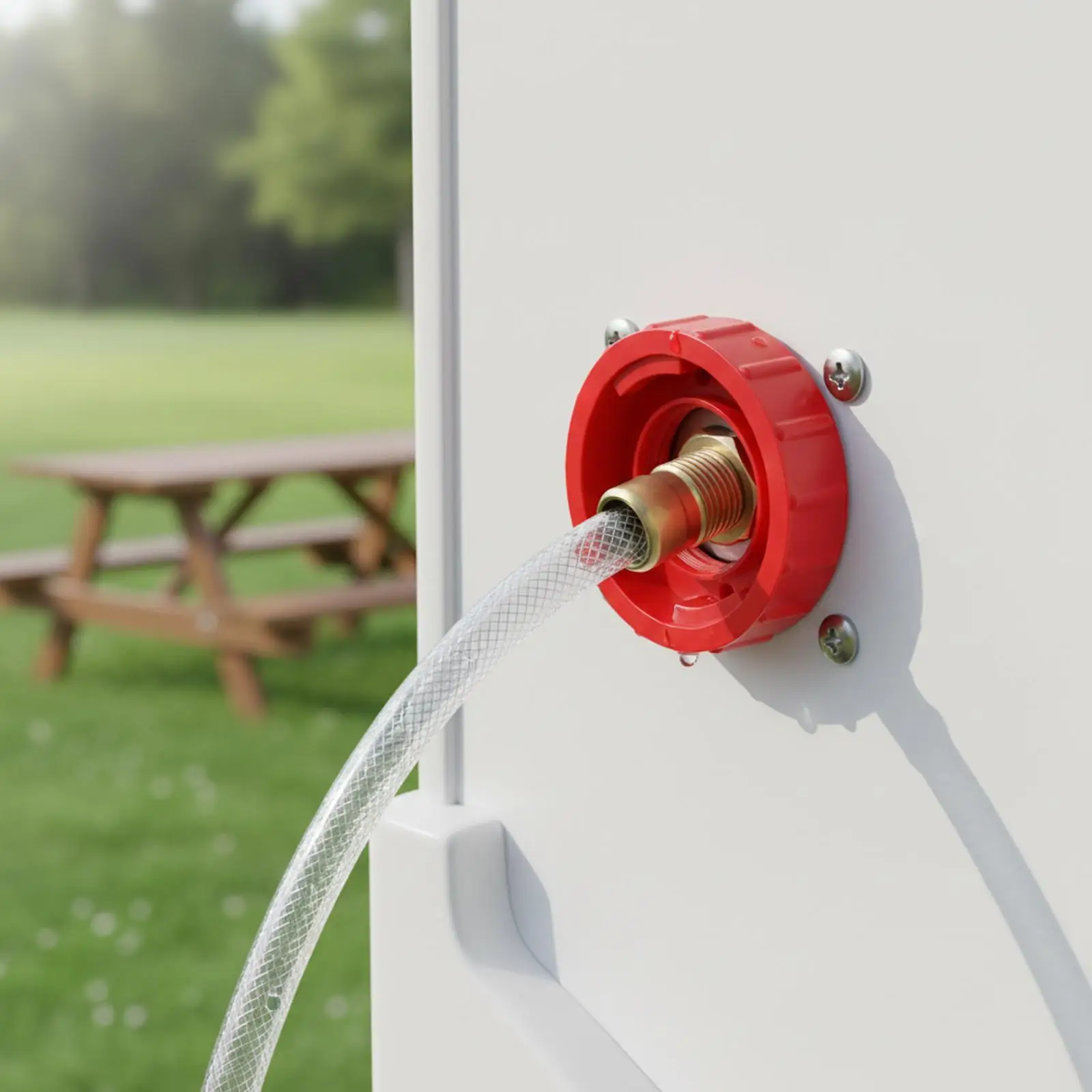 

RV Water Tank Filler Adapter, Fresh Water Tank Filler Cap Adapter for Trailer, Automotive, City Connection