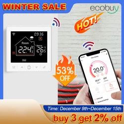 Tuya Smart  Home Wifi Thermostat Floor Heating Programmable Wifi Thermostat Floor Heating Controller 220V Google Home Smart Life