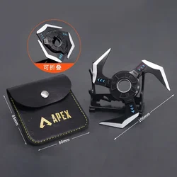 Apex Legends armas arco estrella giratorio luminoso Metal plegable modelo juego periférico Samurai juguete Cosplay cuchillo espadas Gifits Juguetes