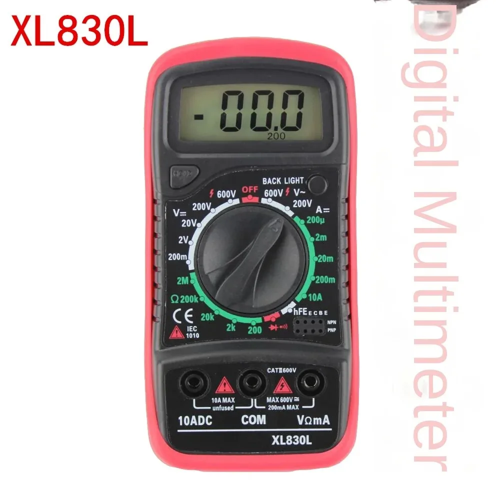 

ANENG XL830L Digital Multimeter Esr Meter Testers Automotive Electrical Dmm Transistor Peak Tester Meter Capacitance Meter