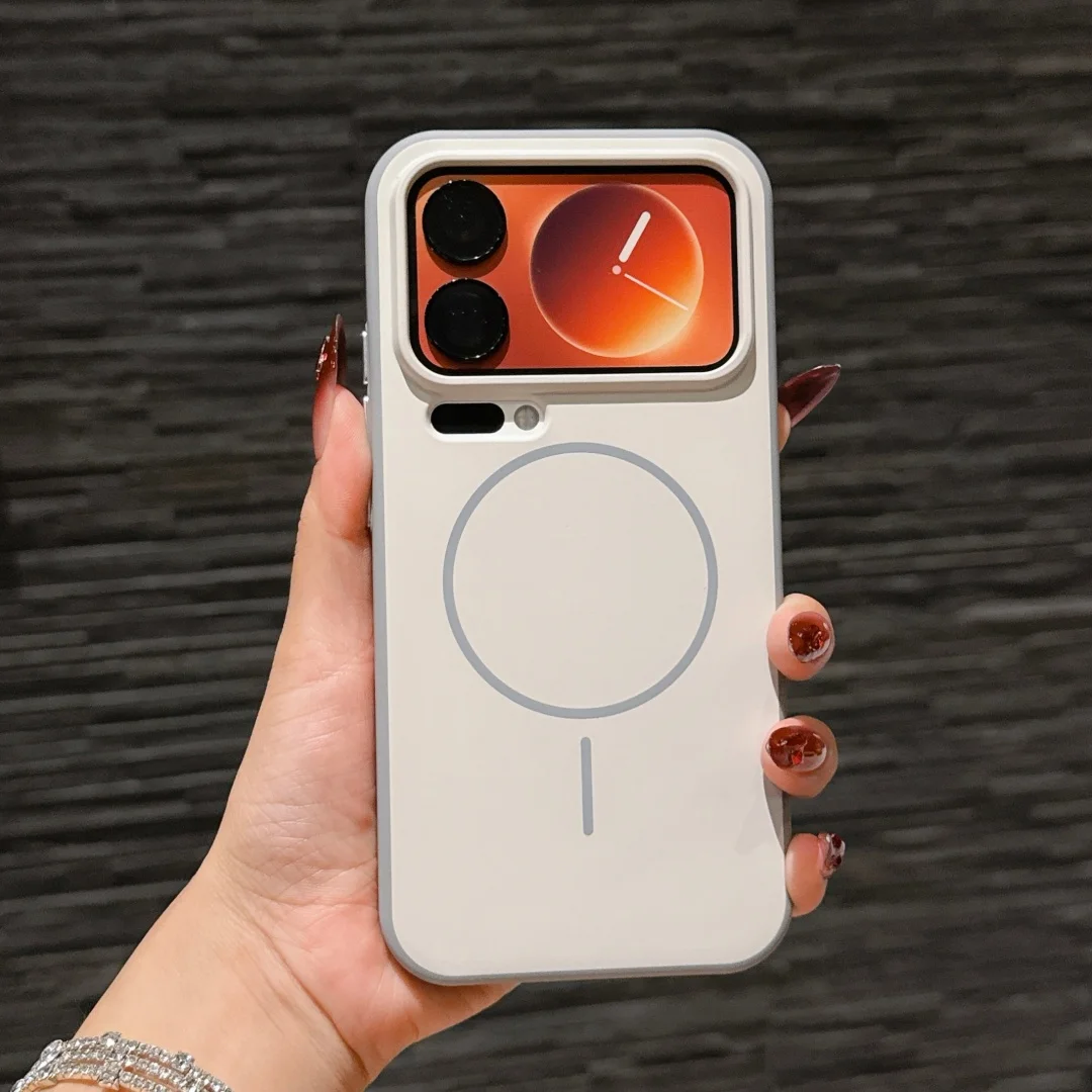 

For Xiaomi 17 Pro Max Case Magsafe Matte Baby Skin Touch Surface Anti-Fingerprint Sturdy Hybrid Cover